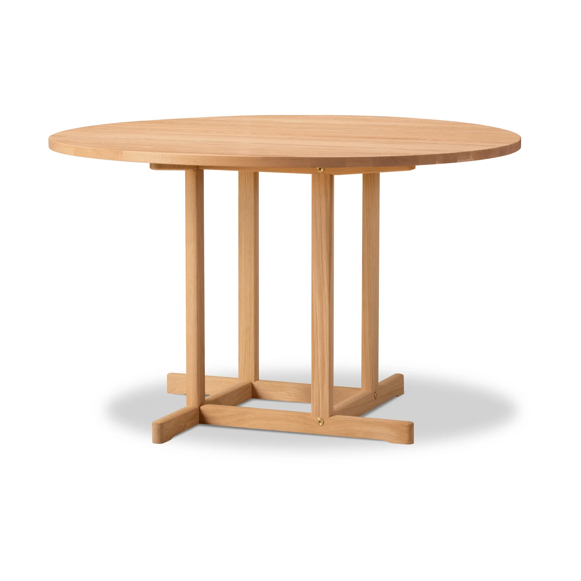 BM80 Mogensen Shaker Table bord Ø120 cm, Oljad ek Fredericia Furniture