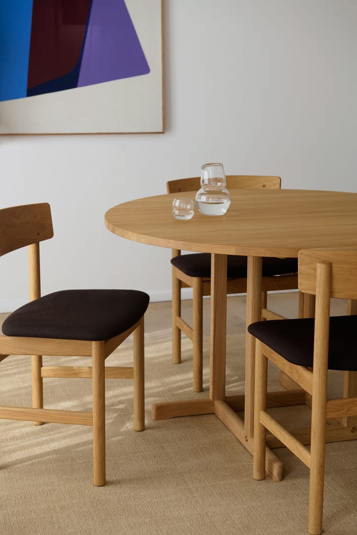 BM80 Mogensen Shaker Table bord Ø120 cm, Oljad ek Fredericia Furniture