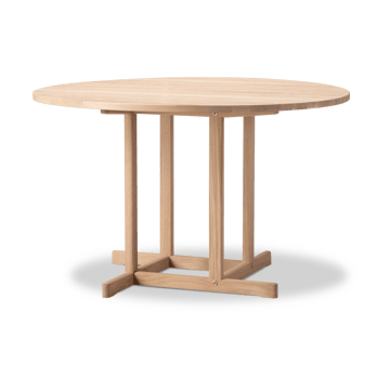 BM80 Mogensen Shaker Table bord Ø120 cm - Såpad ek - Fredericia Furniture