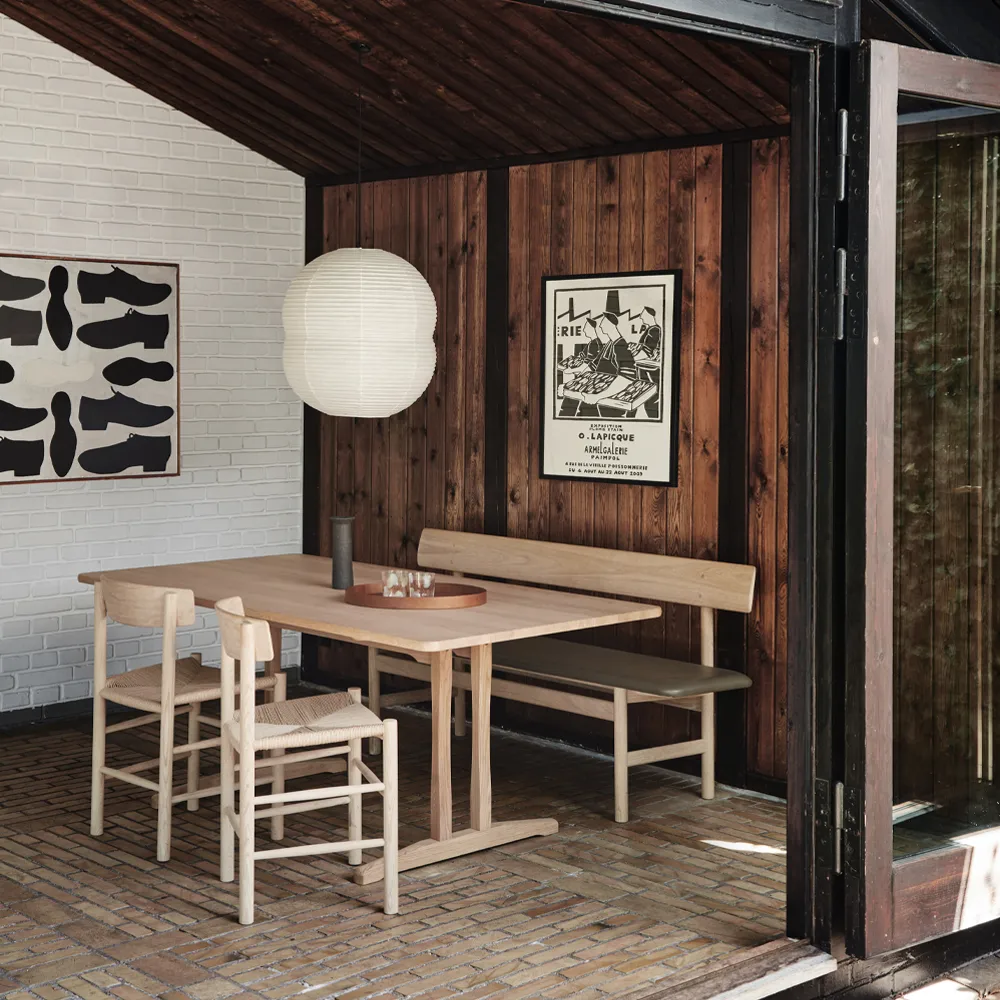 C18 Shaker Table matbord, Såpad ek, 220x90cm Fredericia Furniture