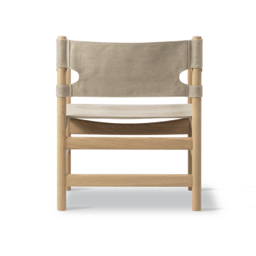 Canvas 21 karmstol - Naturell canvas, ljus oljad ek - Fredericia Furniture