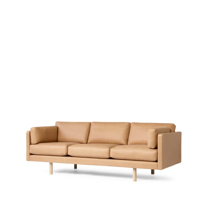 EJ220 2033 soffa 3-sits - Läder vegeta 90-ek - Fredericia Furniture