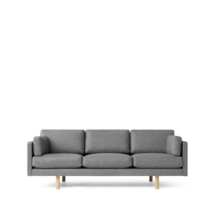 EJ220 2033 soffa 3-sits - tyg bardal 110 grå, ekben - Fredericia Furniture