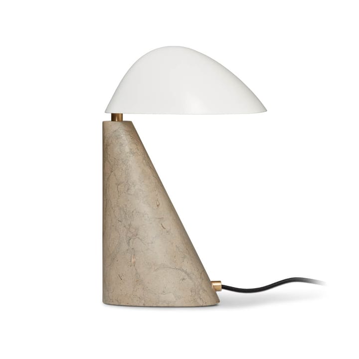 Fellow bordslampa - white, dark atlantico limestone - Fredericia Furniture