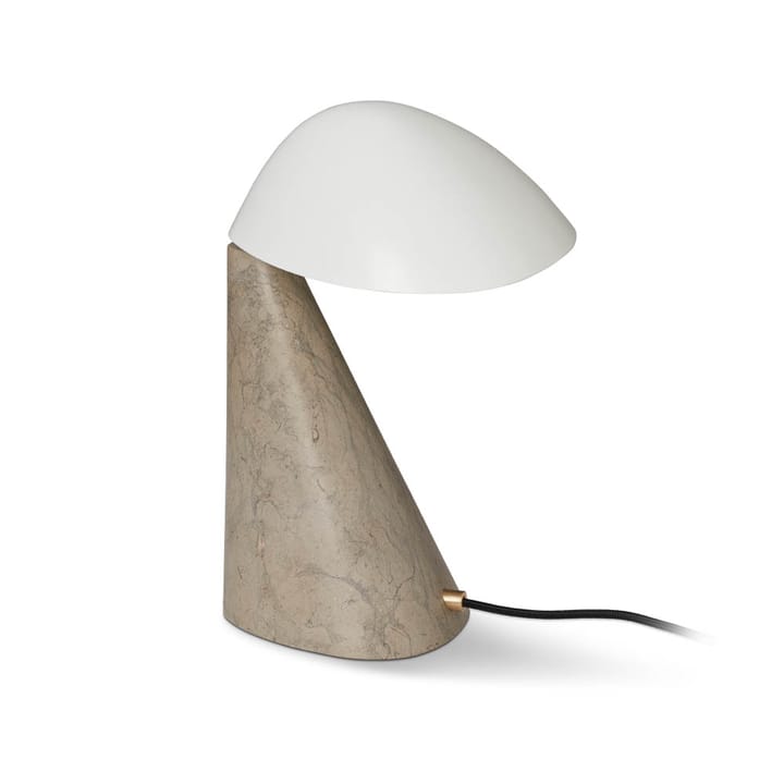 Fellow bordslampa - white, dark atlantico limestone - Fredericia Furniture