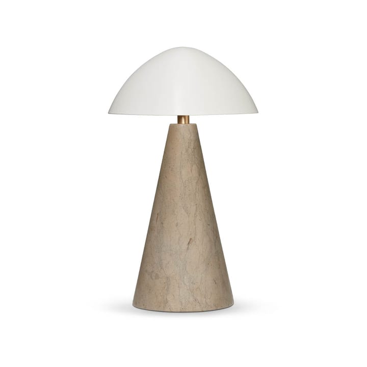 Fellow bordslampa, white, dark atlantico limestone Fredericia Furniture