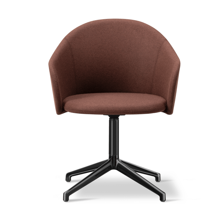 Gomo Armchair fåtölj swivel base 4-star - Blazer CUZ4D-black - Fredericia Furniture