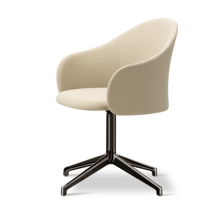 Gomo Armchair fåtölj swivel base 4-star - Mylla 221-flint - Fredericia Furniture