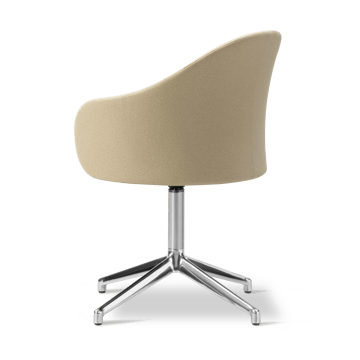Gomo Armchair fåtölj swivel base 4-star - Mylla 811-polerad aluminium - Fredericia Furniture