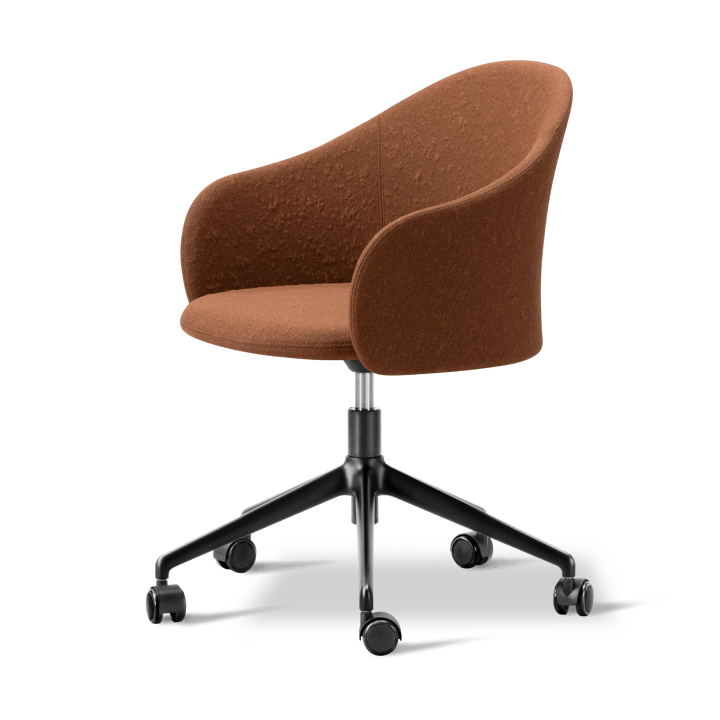 Gomo Armchair fåtölj swivel base 5-star, Myr 362-black Fredericia Furniture