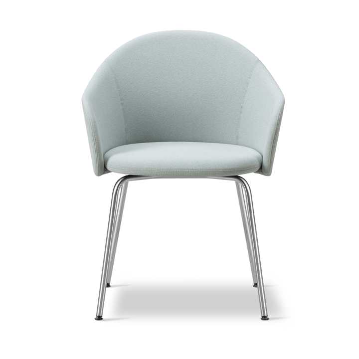 Gomo Armchair fåtölj tube base - Mylla 811-rostfritt stål - Fredericia Furniture