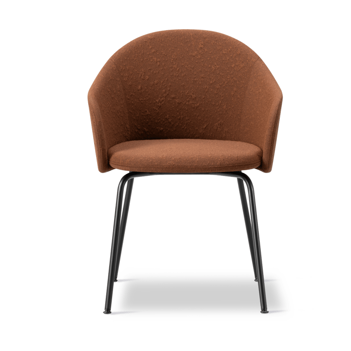 Gomo Armchair fåtölj tube base - Myr 362-black - Fredericia Furniture
