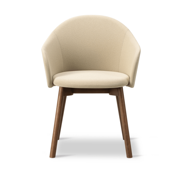 Gomo Armchair fåtölj wood base - Mylla 221-rökbetsad lackad ek - Fredericia Furniture
