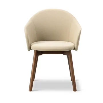 Gomo Armchair karmstol wood base - Mylla 221-rökbetsad lackad ek - Fredericia Furniture