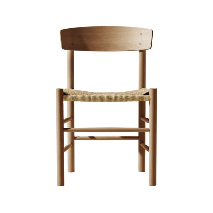 J39 stol - ek olja, flätning natur - Fredericia Furniture