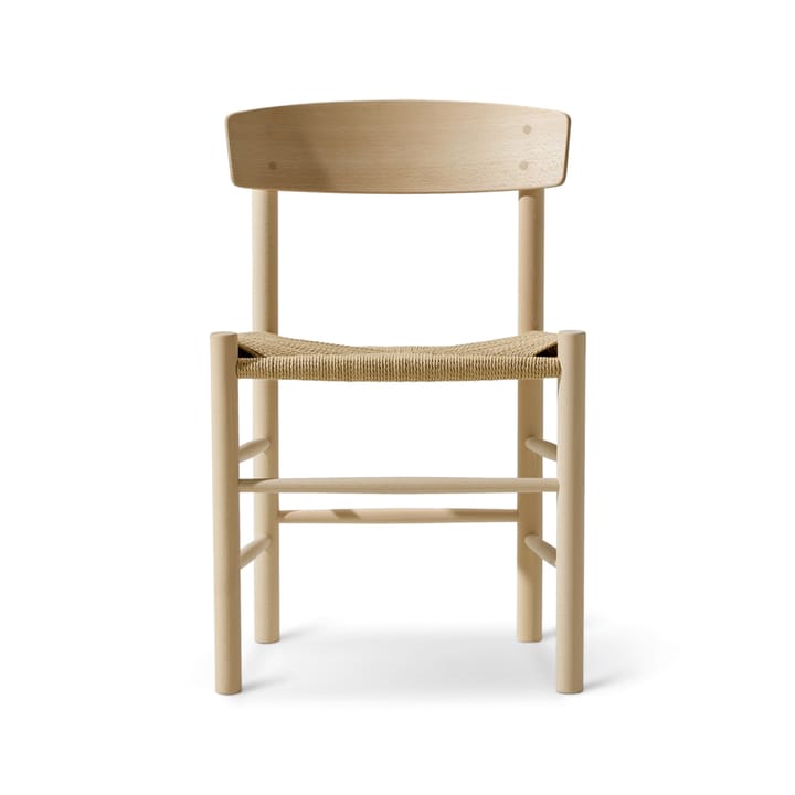 J39 stol - ek såpa, flätning natur - Fredericia Furniture