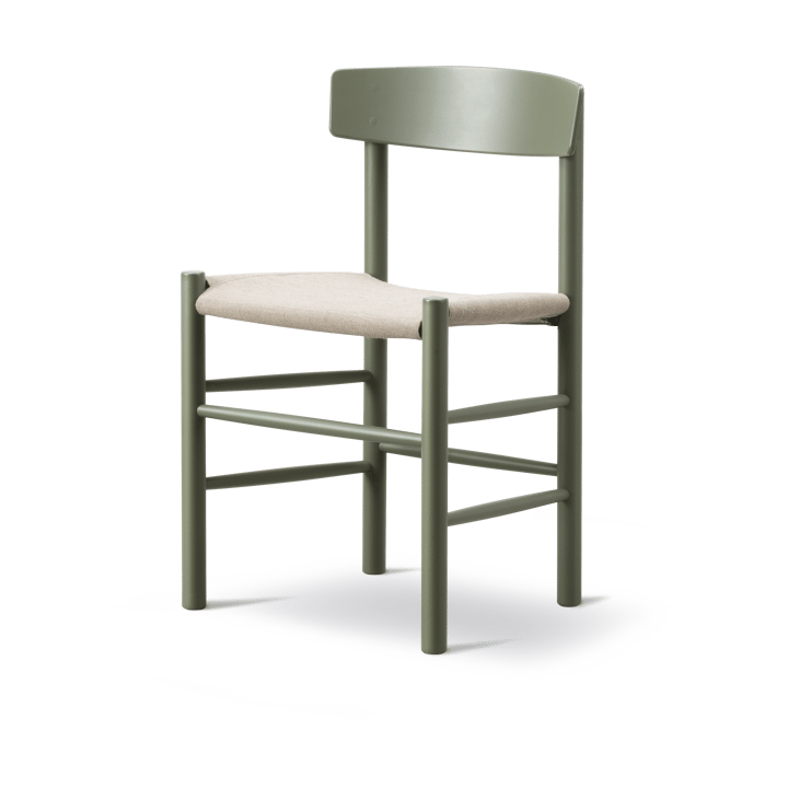 J39 stol, Khaki green-natur canvas Fredericia Furniture