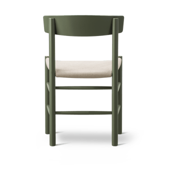 J39 stol - Khaki green-natur canvas - Fredericia Furniture