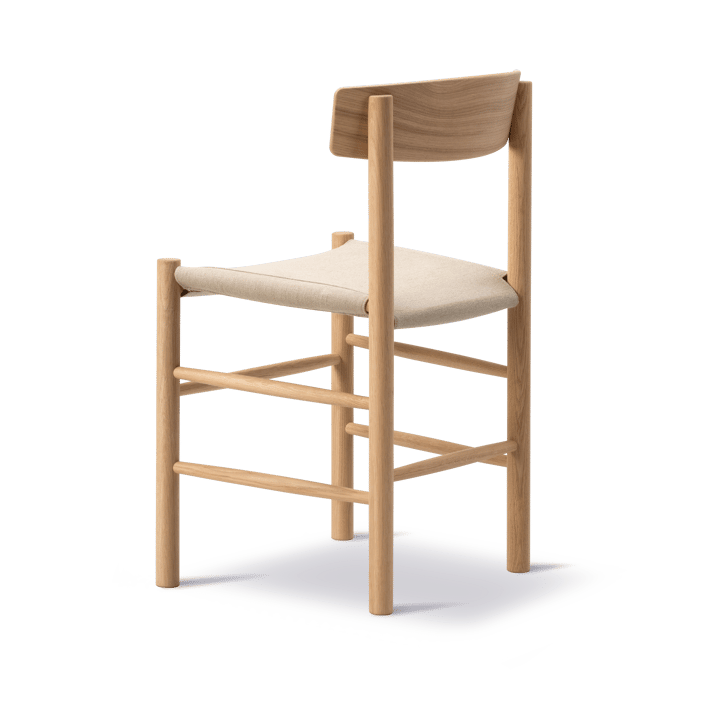 J39 stol, Ljusoljad ek-canvas natur Fredericia Furniture