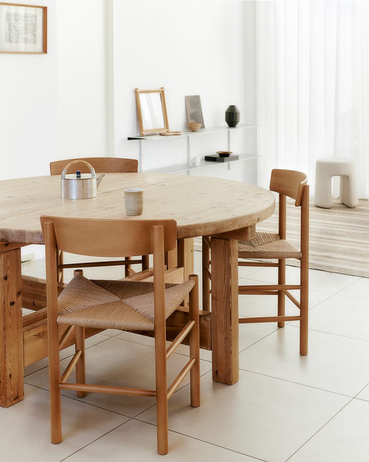J39 stol, Vintage lacquered-flätad natur Fredericia Furniture