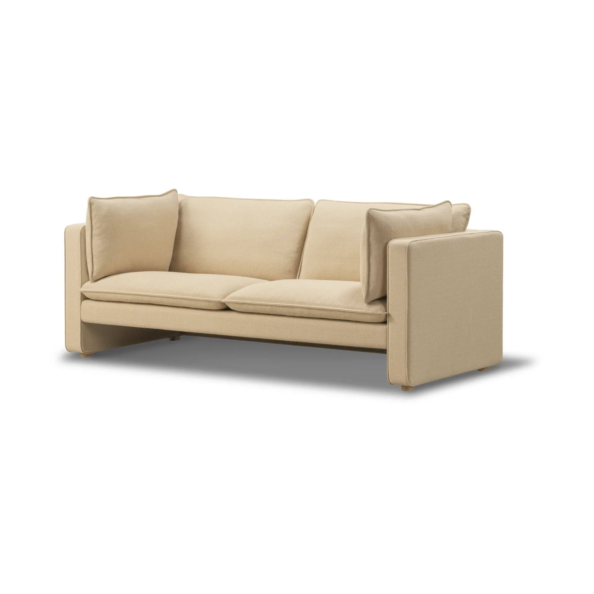 Jota soffa, Vidar 323-ljusoljad ek, 185 cm, 2-sits Fredericia Furniture