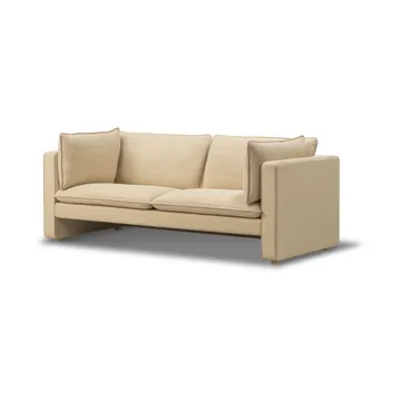 Jota soffa - Vidar 323-ljusoljad ek, 185 cm, 2-sits - Fredericia Furniture