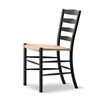 Klint stol - Naturflätad-svartlackerad ek - Fredericia Furniture