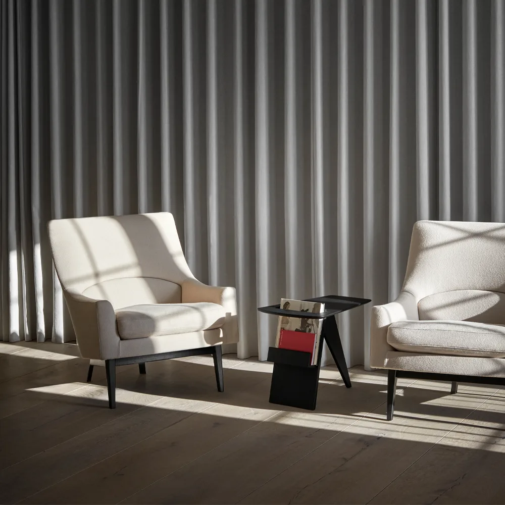 Magazine soffbord, Lackad ek Fredericia Furniture