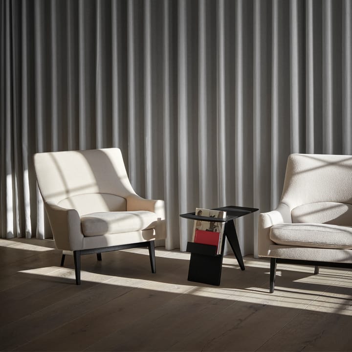 Magazine soffbord, svart lack ek Fredericia Furniture