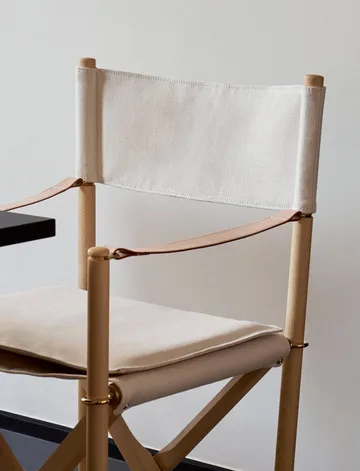 MK16 Folding Chair stol - Off white-oljad bok - Fredericia Furniture