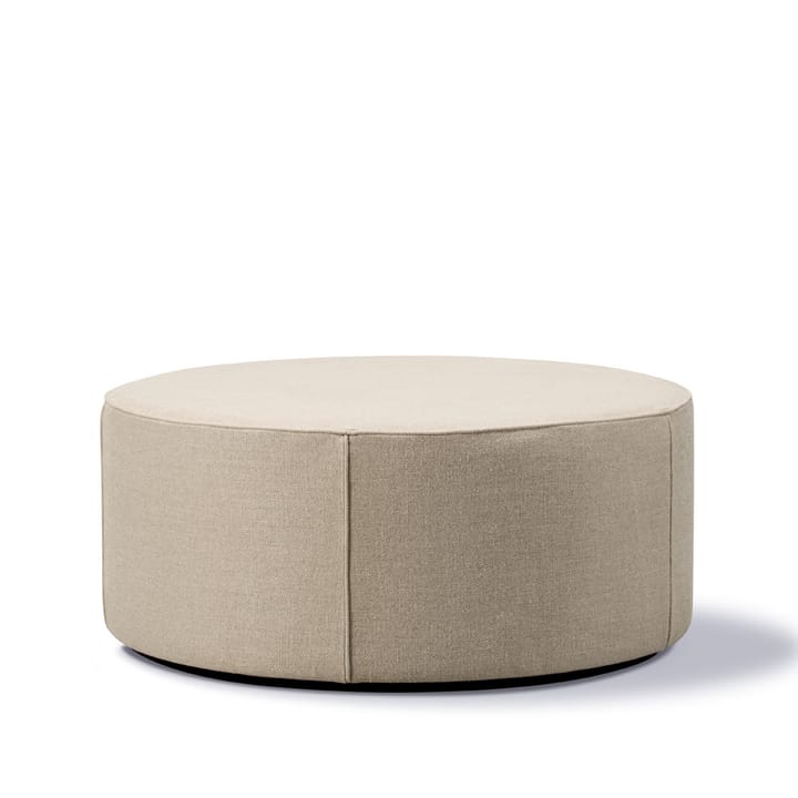 Mono sittpuff - Grand linen beige-Ø90 cm - Fredericia Furniture
