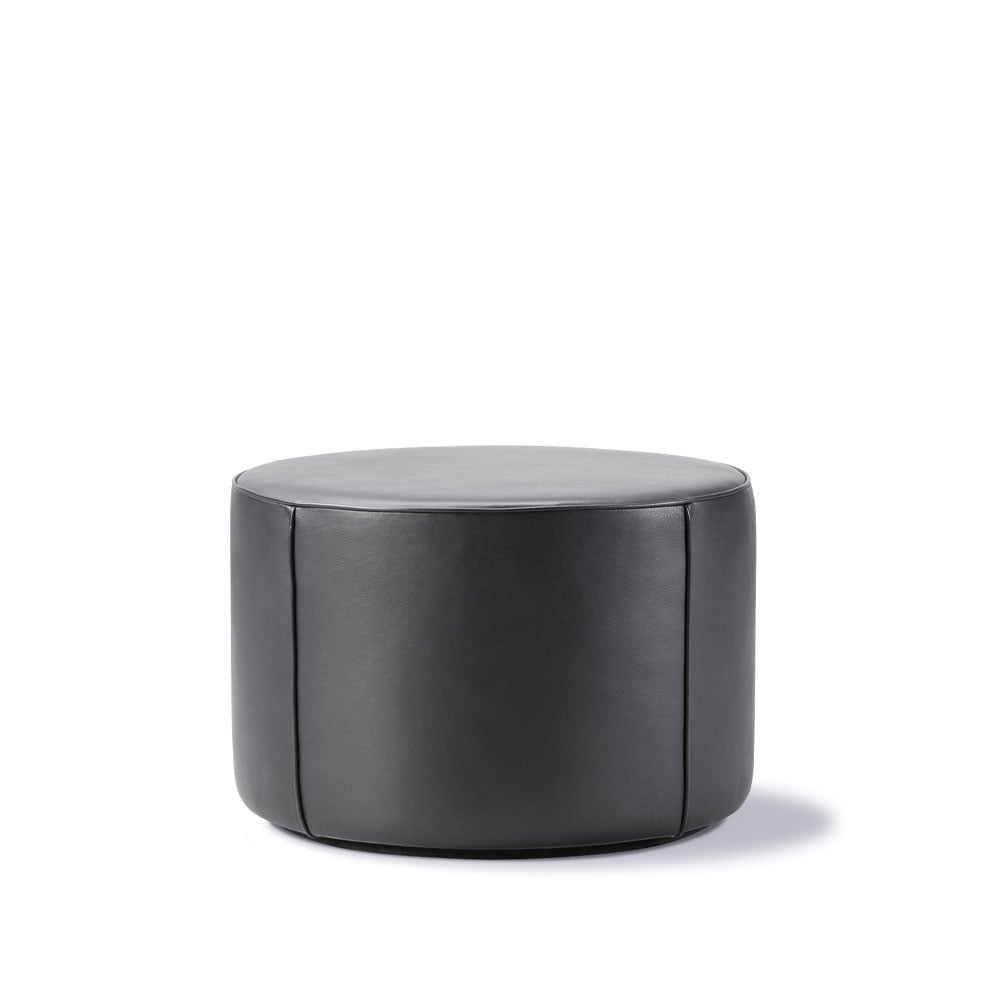Fredericia Furniture Mono sittpuff Läder omni 301 black-o55 cm