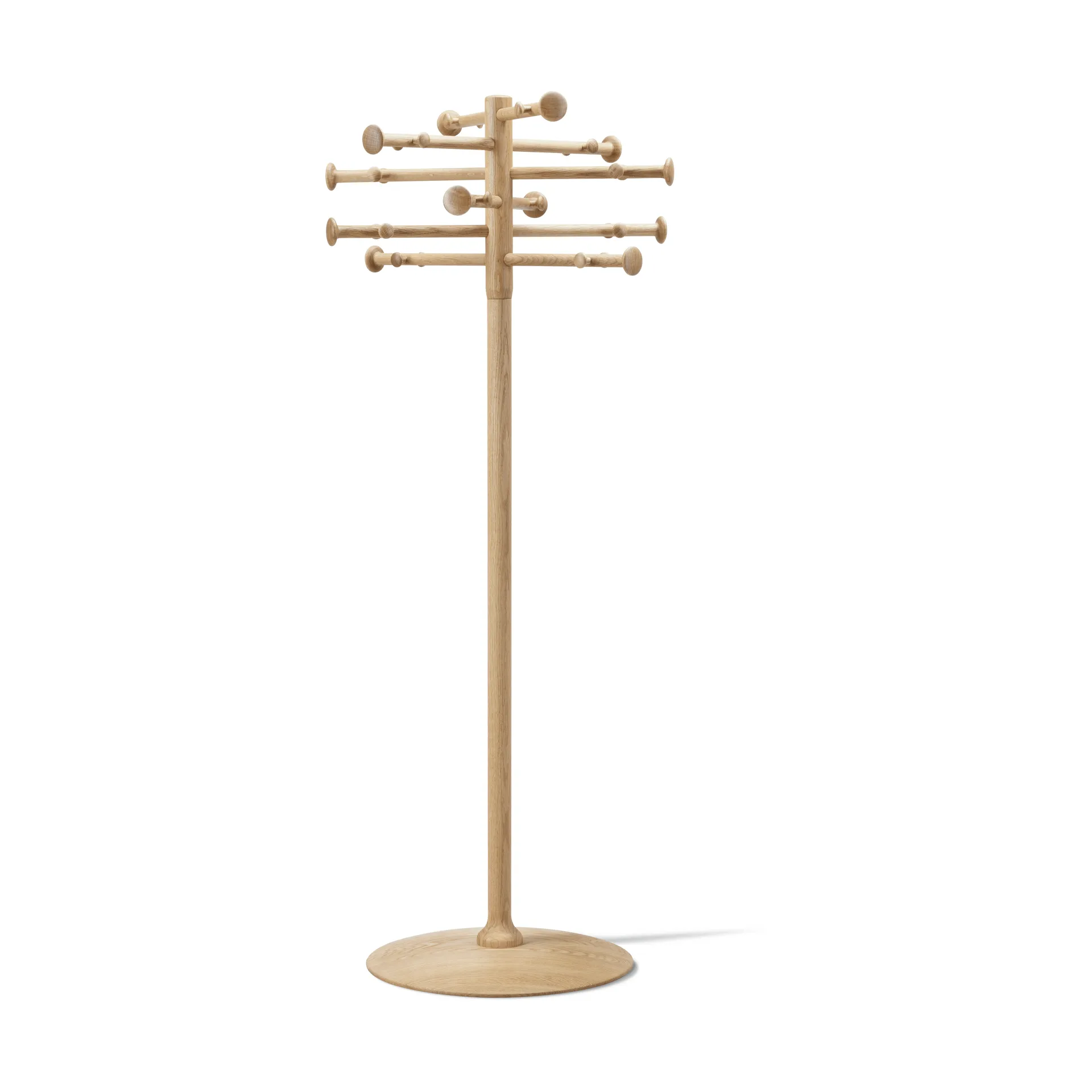ND09 klädhängare, Oljad ek, 170 cm Fredericia Furniture