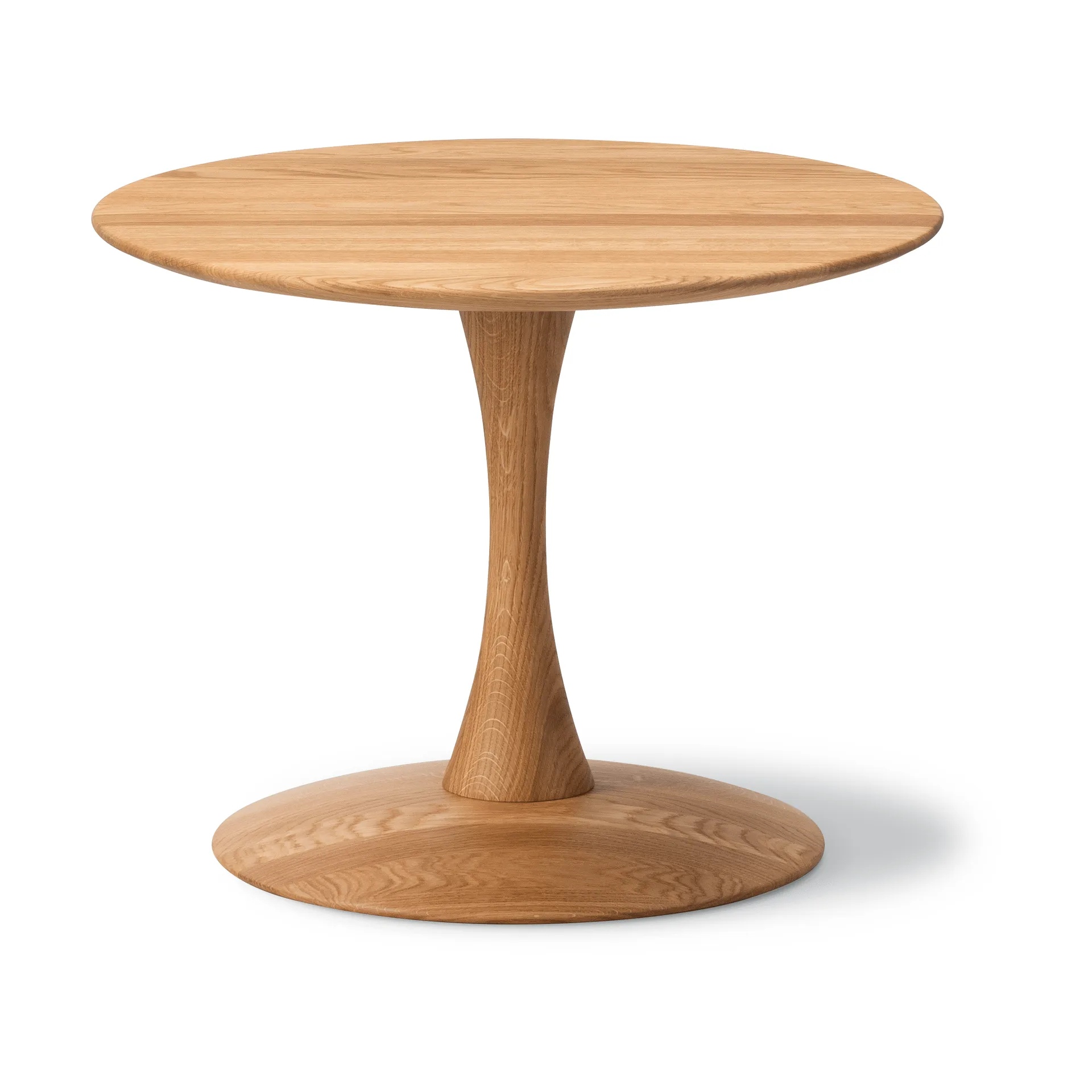 ND104 Trisse soffbord, Oljad ek, Ø55x42 cm Fredericia Furniture