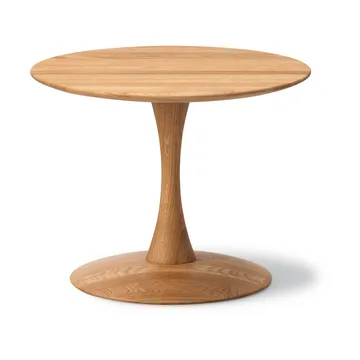 ND104 Trisse soffbord - Oljad ek, Ø55x42 cm - Fredericia Furniture