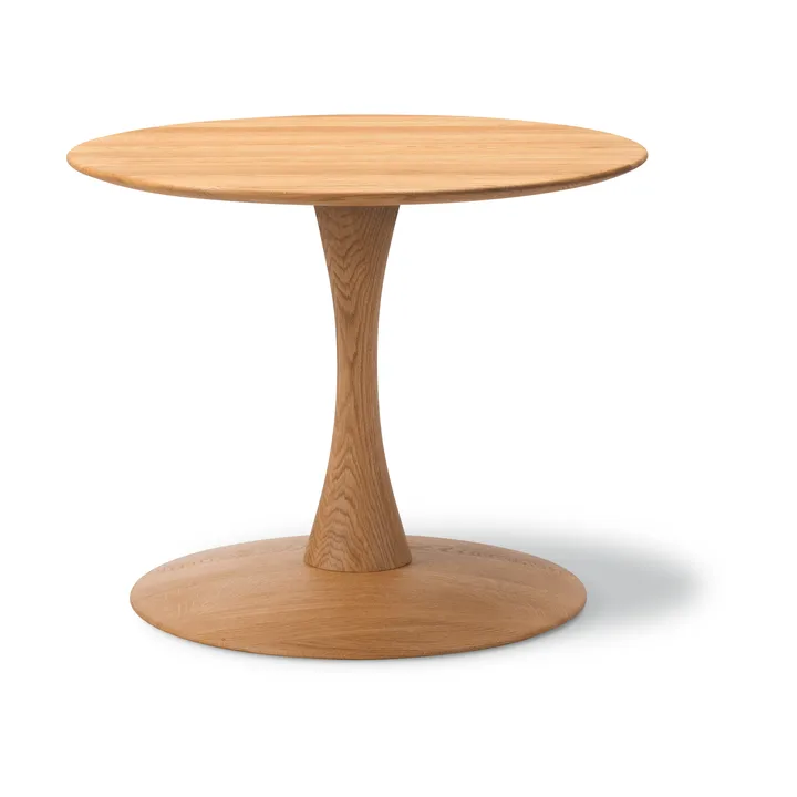 ND104 Trisse soffbord - Oljad ek, Ø68x48 cm - Fredericia Furniture