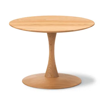 ND104 Trisse soffbord - Oljad ek, Ø75x48 cm - Fredericia Furniture