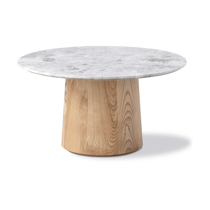 Niveau soffbord Ø61cm - Tundra Grey-ash oil treated - Fredericia Furniture