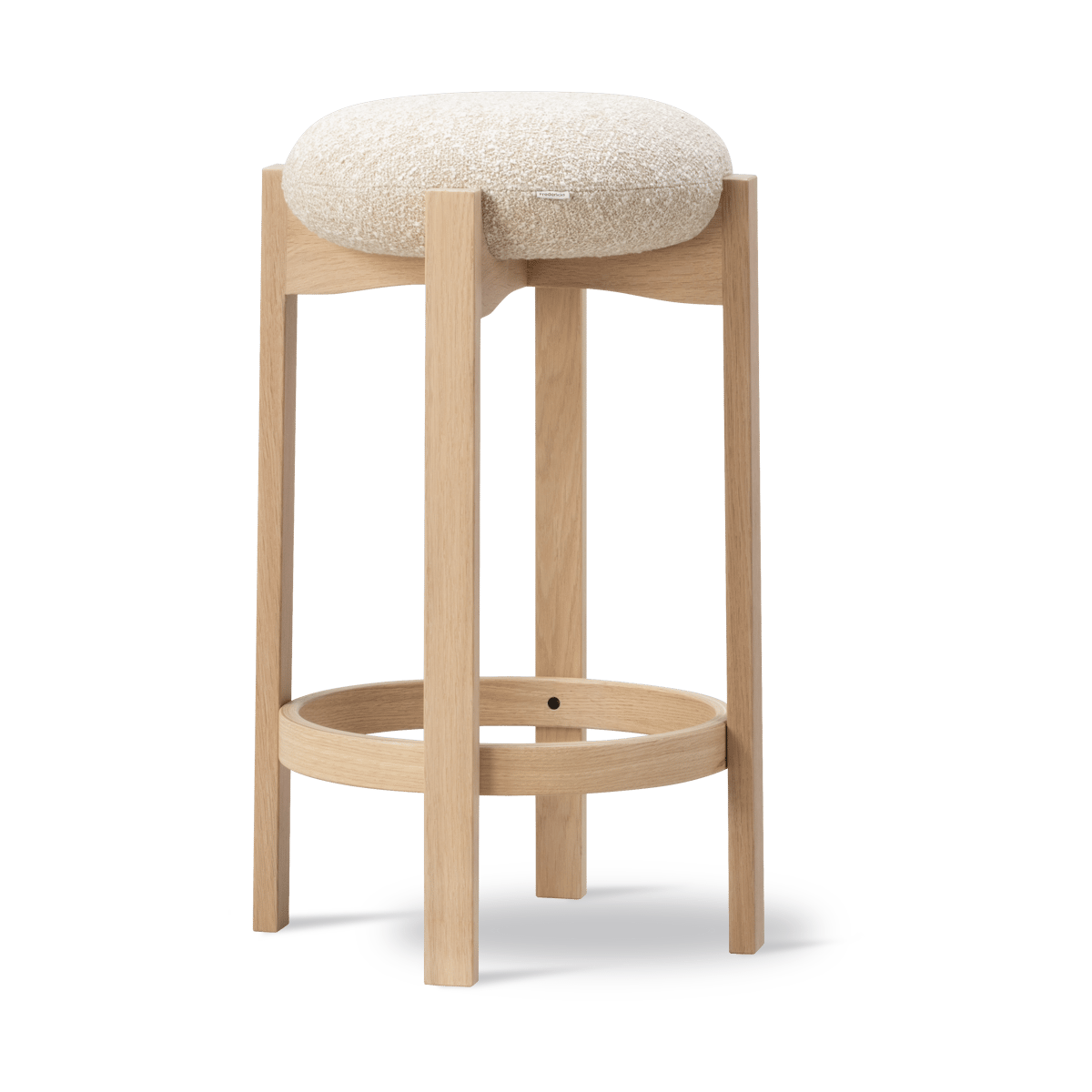 Fredericia Furniture Pioneer pall hög Zero 0001, lackad ek