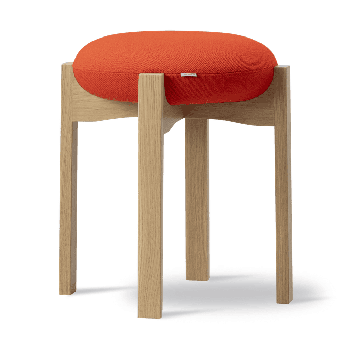 Fredericia Furniture Pioneer pall låg Vidar 542-lackad ek