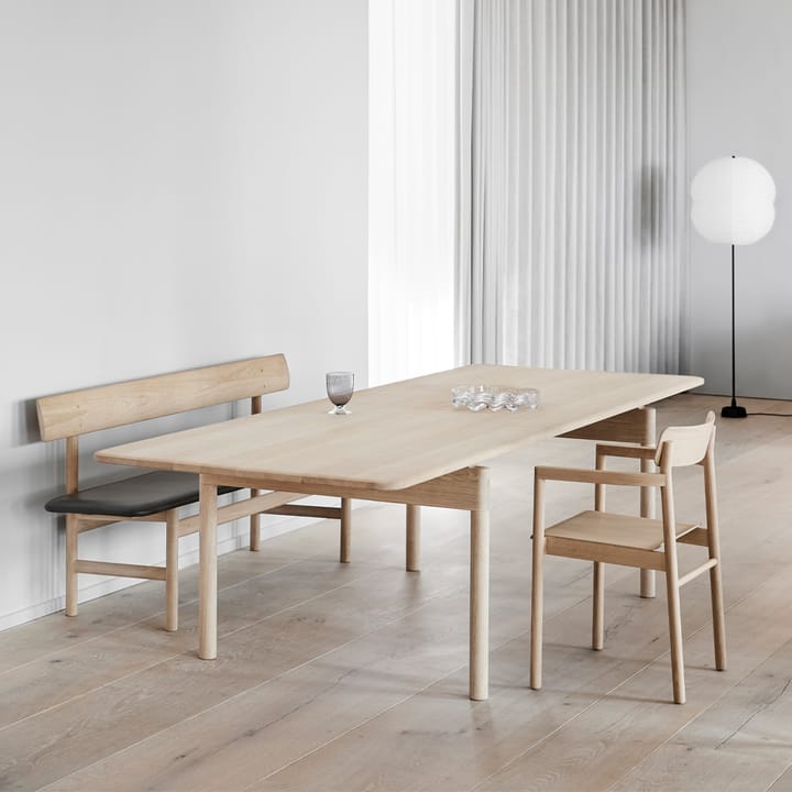Post 6438 matbord - Ljusoljad ek-100x225 cm - Fredericia Furniture