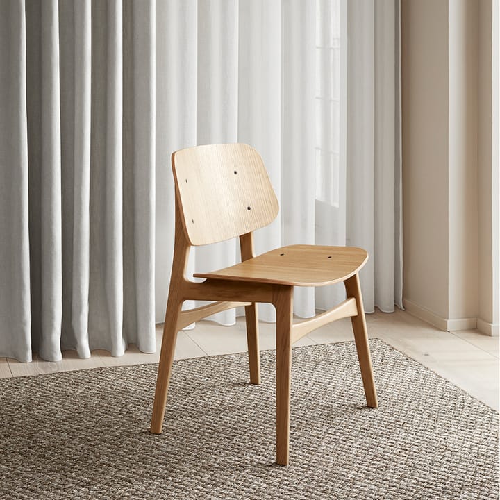 Søborg wood stol - ek klarlack - Fredericia Furniture