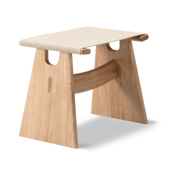 Seto pall - Naturell canvas, oljad ek - Fredericia Furniture