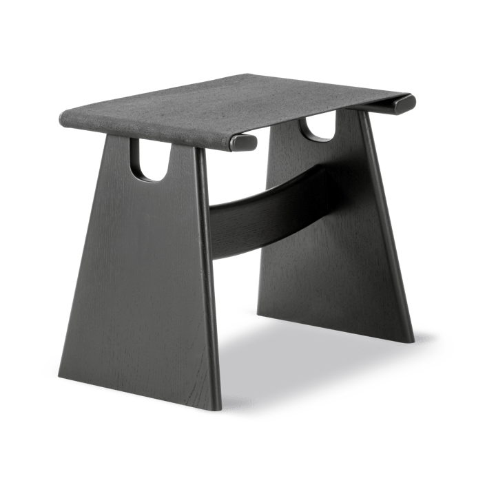 Seto pall - Svart canvas, svartlackerad ek - Fredericia Furniture