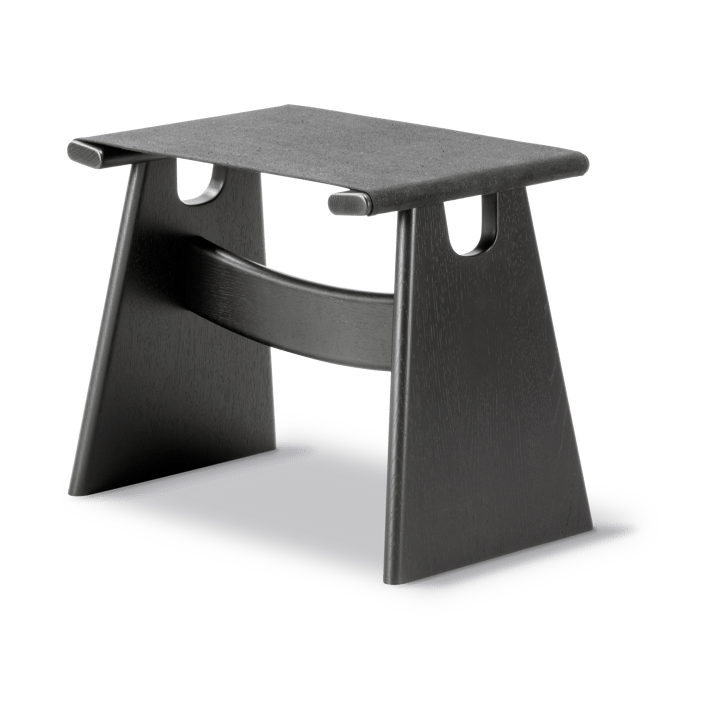 Seto pall, Svart canvas, svartlackerad ek Fredericia Furniture