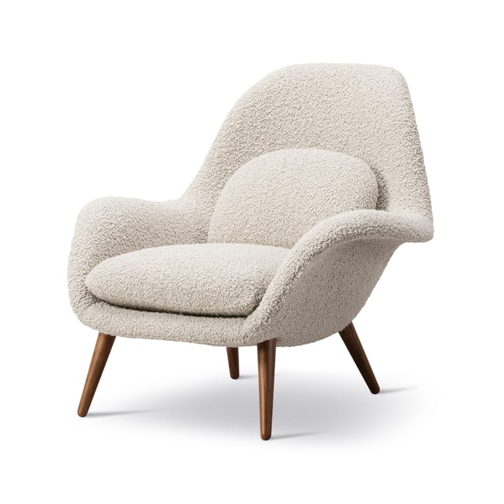 Swoon fåtölj, Nimbus 007-lackerad valnöt Fredericia Furniture