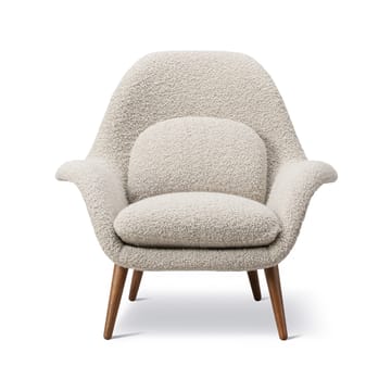 Swoon fåtölj - Nimbus 007-lackerad valnöt - Fredericia Furniture