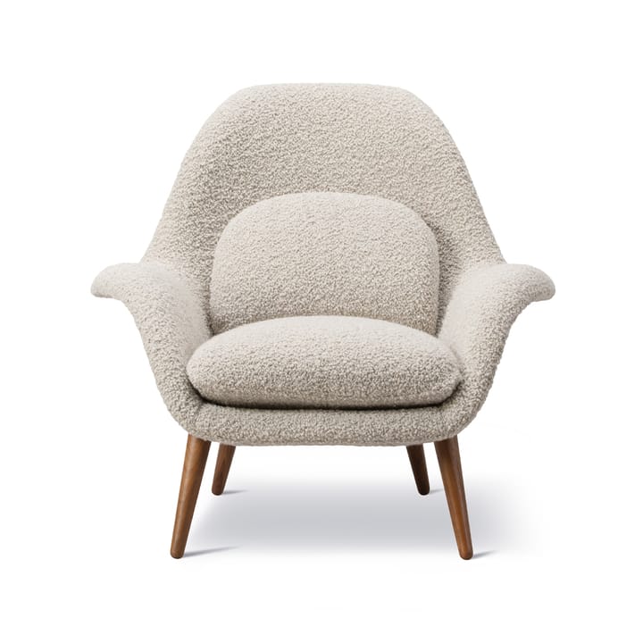 Swoon fåtölj, Nimbus 007-lackerad valnöt Fredericia Furniture