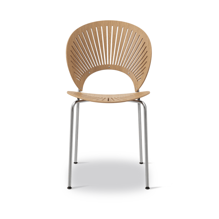 Trinidad 3398 stol - Oljad ek-rostfritt borstat - Fredericia Furniture