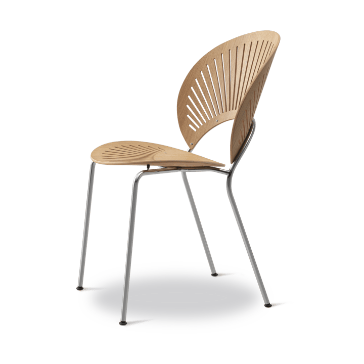 Trinidad 3398 stol - Oljad ek-rostfritt borstat - Fredericia Furniture